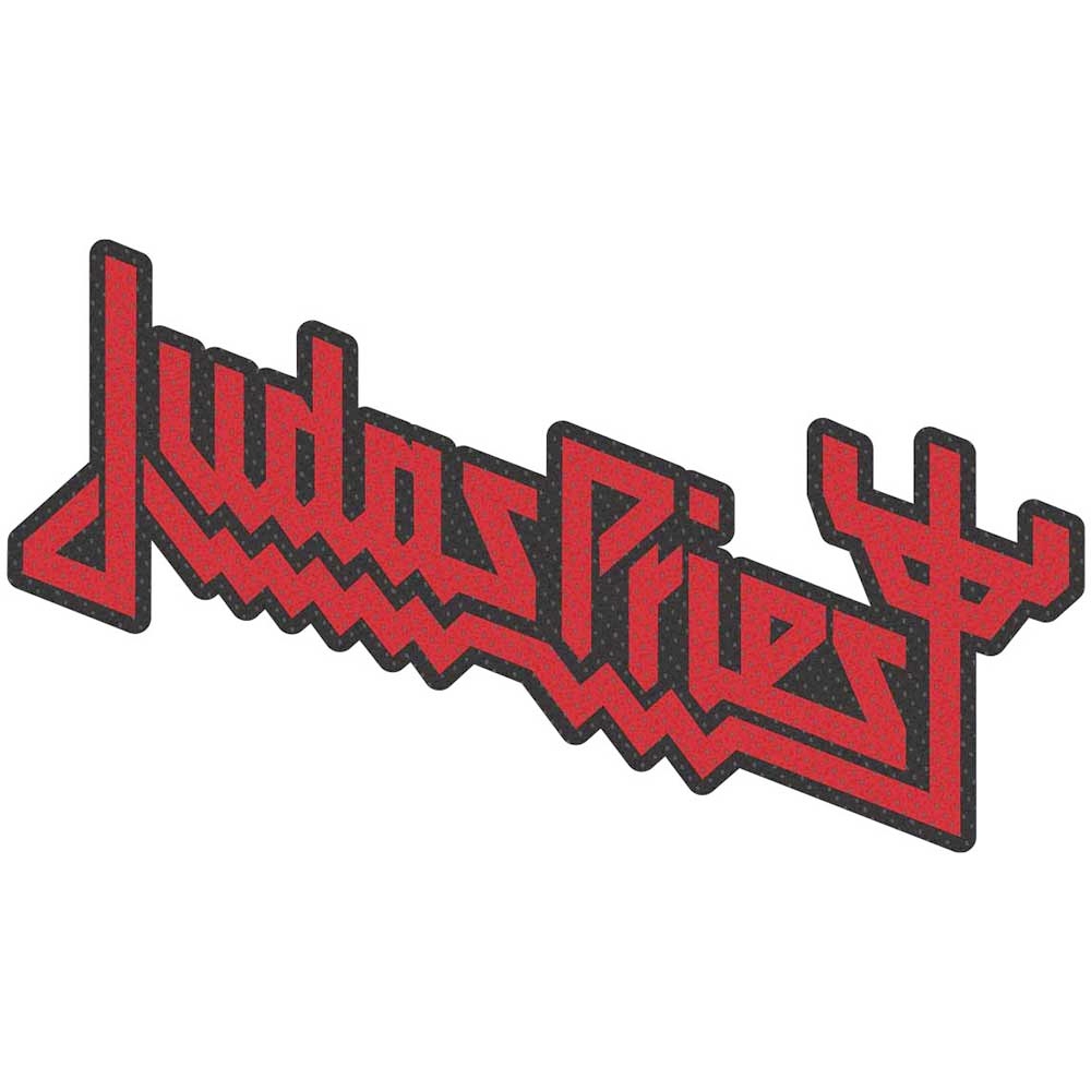 Judas Priest - Logo Cut Out Patch - Red